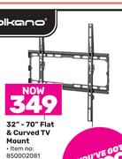 Volkano 32"-70" Flat & Curved TV Mount