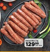 Oukraal Wors-2Kg Per Box