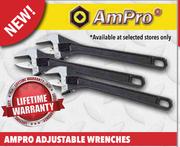 Ampro Adjustable Wrenches 8" T39808