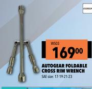 Autogear Foldable Cross Rim Wrench WS03