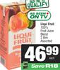   Liqui Fruit 100% Fruit Juice Blend Assorted-2Ltr Each