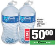   Aquelle Natural Still Water-For 2 x 5Ltr