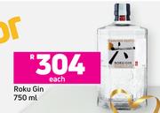 Roku Gin-750ml Each