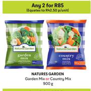Natures Garden Garden Mix Or Country Mix-For Any 2 x 900g