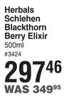 Vitaforce Herbals Schweden Blackthorn Berry Elixir-500ml