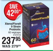 Xtensi Flora9 9 Stain Probiotic-60 Vegicaps 