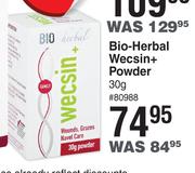 Bio-Herbal Wecsin+ Powder-60g
