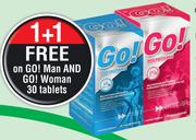 Go! Man Or Woman Multivitamin-30 Tablets Each