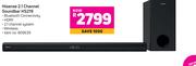 Hisense 2.1 Channel Soundbar HS219