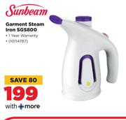 Sunbeam Garment Steam Iron SGS800