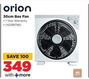 Orion 30cm Box Fan 