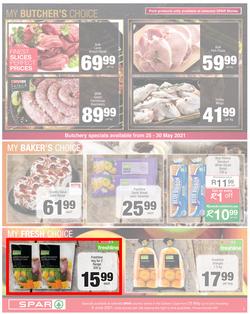 SPAR COUNTRY EASTERN CAPE : My Spar (25 May - 6 June 2021) Valid in Amahlathi, Bedford, Buffalo Flats, Cala, Centane, Idutywa, Kwa-Fetting, Komga, Lady Frere, Nemato, Ugie, Willowvale, page 5