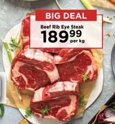 Beef Rib Eye Steak-Per Kg