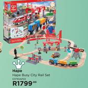 Hape Busy City Rail Set E3730AP22