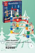 Hape Quadrilla Advanced Coding Set With 119 Pieces And 40 Marbles E6029AP22