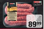 Spar Select Grabouw Boerewors-Per kg