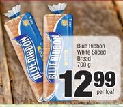 Blue Ribbon White Sliced Bread-700g Per Loaf