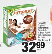 Futurelife Original, Instant Meal (Selected) Or Bran Flakes With Probiotics Sachets 460g/ 500g Each