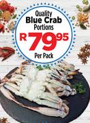 Nagiah's Quality Blue Crab Portions-Per Pack
