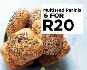 Multiseed Paninis-For 6