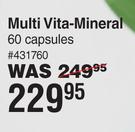 Food Grown Multi Vita-Mineral-60 Capsules
