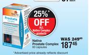 Nativa Prostate Complex-60 Capsules