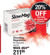 Slow-Mag Magnesium-60 Capsules