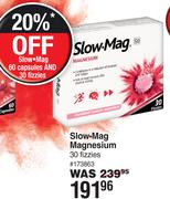 Slow-Mag Magnesium-30 Fizzies