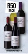 Three Peaks Assorted-750ml Each