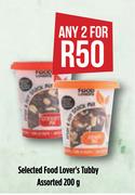 Selected Food Lover's Tubby Assorted-For Any 2 x 200g