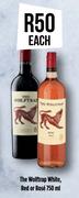 The Wolftrap White, Red Or Rose-750ml Each