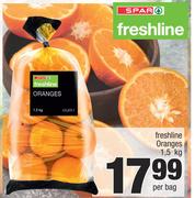 Spar Freshline Oranges-1.5Kg Per Bag