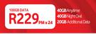 Vodacom Mobile Data-On 100GB Data