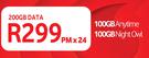 Vodacom Mobile Data-On 200GB Data