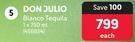 Don Julio Blanco Tequila-750ml Each