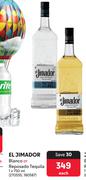 El Jimador Blanco Or Reposado Tequila-750ml Each