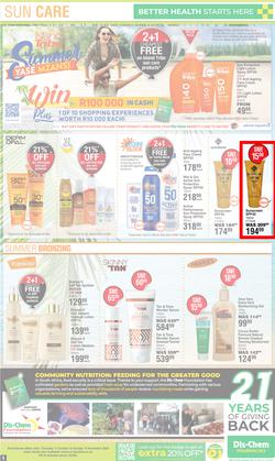 Dis-Chem : Celebrating 21 Years Of Giving Back (17 October - 10 November 2024), page 5
