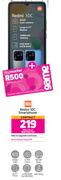 Redmi 10C Smartphone-On Red Flexi 140