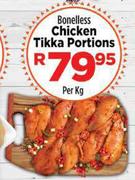 Boneless Chicken Tikka Portions-Per kg