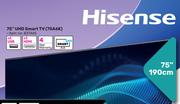 Hisense 75"(190cm) UHD Smart TV 75A6K