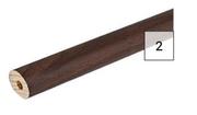 Design House 34mm Dark Stain Pole 23645-3m