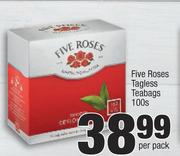 Five Roses Tagless Teabags-100s Per Pack