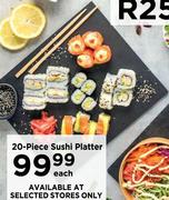 20 Piece Sushi Platter-Each