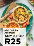 Mini Quiche Assorted-For Any 2