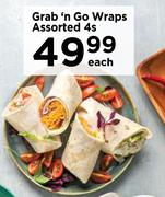Grab n Go Wraps Assorted-4s Each