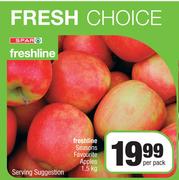 Freshline Seasons Favourite Apples-1.5kg Per Pack