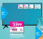 Hisense 32"(81cm) Smart TV 32A4K