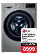 LG 8.5Kg/5Kg Front Loader Washer/Dryer F2V5GGP2T-Ech