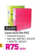 Bantex Lever Arch File PVC-Each