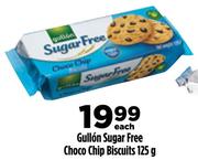 Gullon Sugar Free Choco Chip Biscuits-125g Each